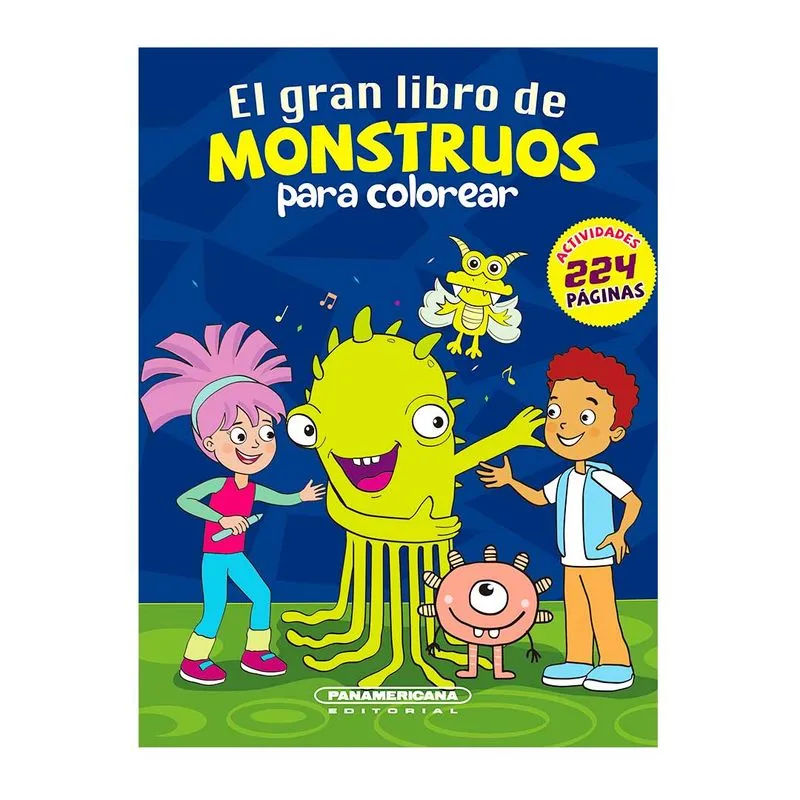El gran libro de monstruos para colorear