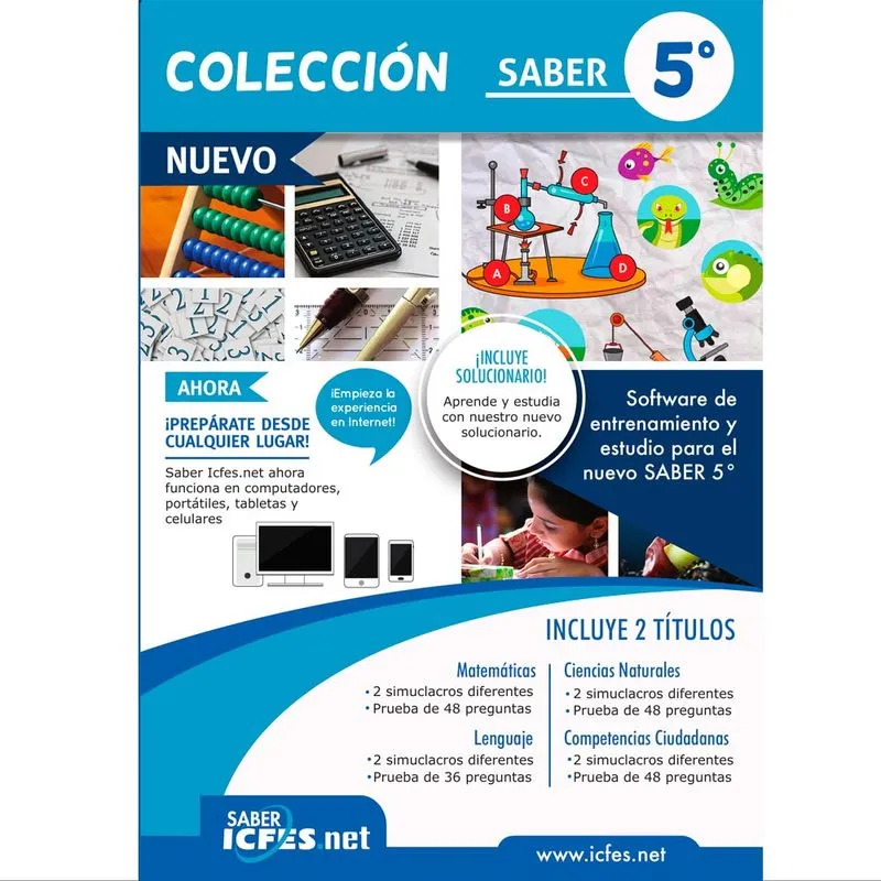 Colección Saber Icfes.net 5°