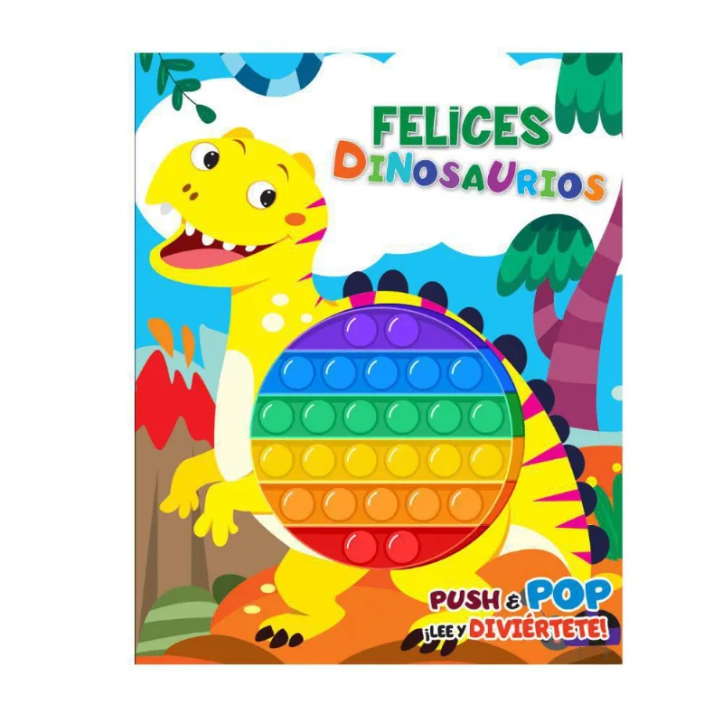 Felices Dinosaurios Pop It SIN FRONTERAS GRUPO EDITORIAL N/A