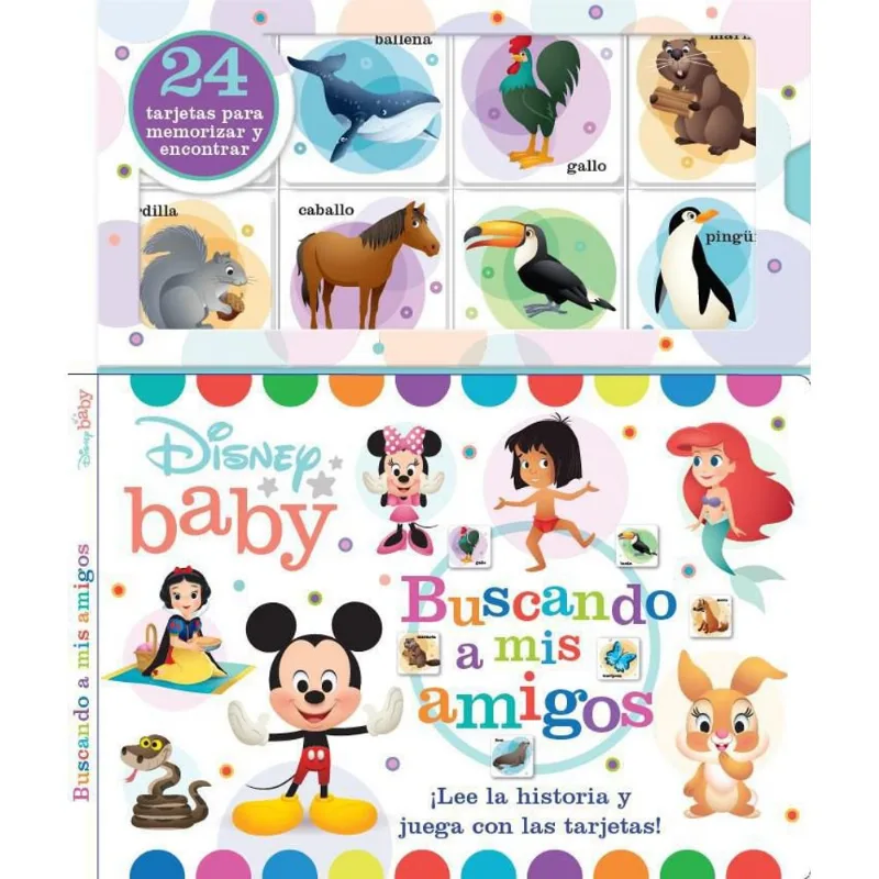 Buscando A Mis Amigos Disney Baby 24 Tarjetas, Grupo Sin Fronteras