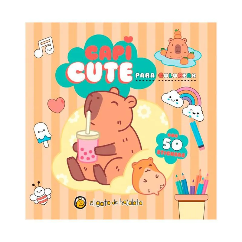Capi Cute para colorear
