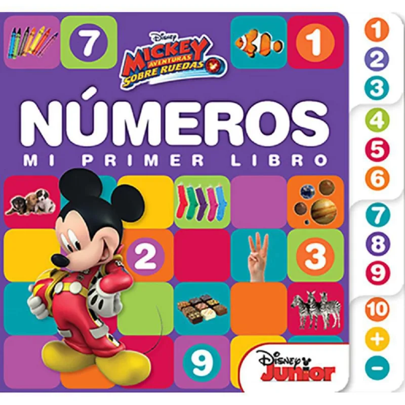 Números Mickey SIN FRONTERAS GRUPO EDITORIAL Sin Ref