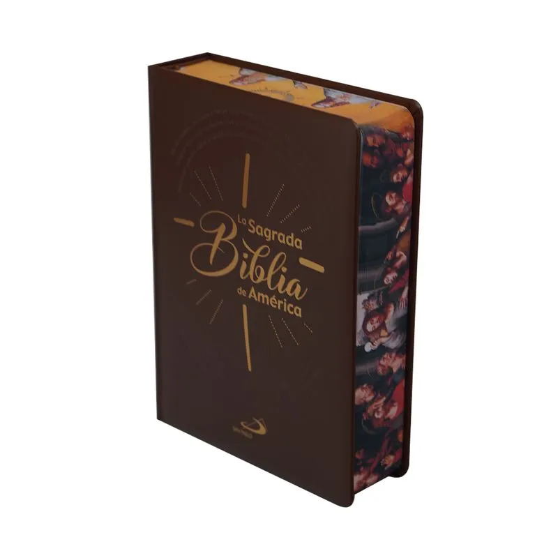 Biblia de américa familiar: canto tintado ultima cena
