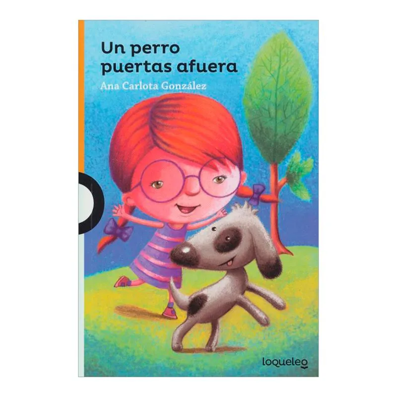 Un perro puertas afuera