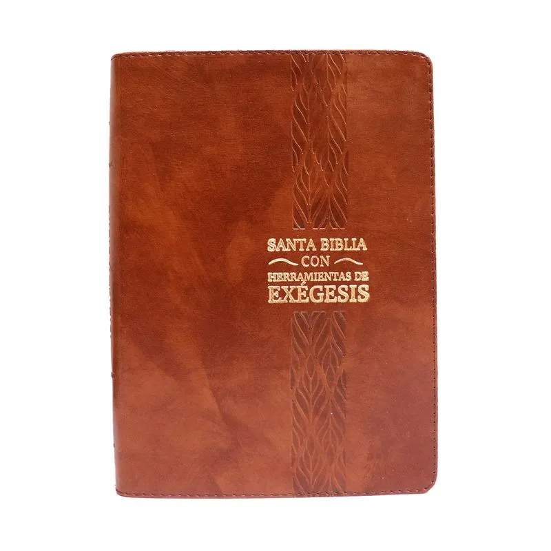 Biblia de estudio reina Valera 95 exégesis, café