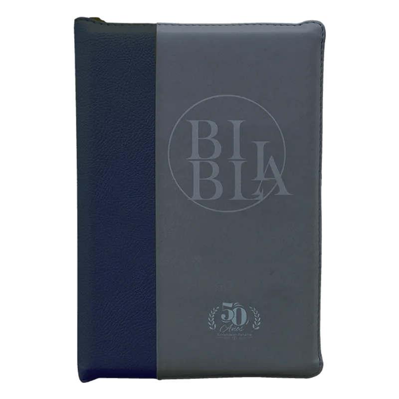 Santa Biblia Reina Valera|Forro Azul-Gris