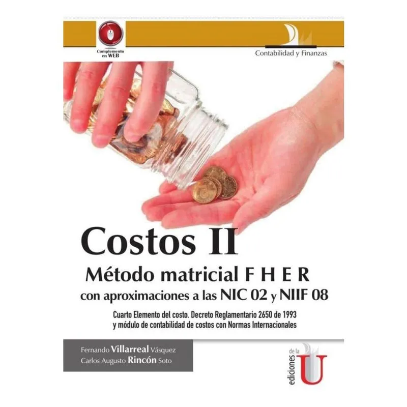 Costos ii, con aproximaciones a las nic 02 y niif 08 - Espanhol