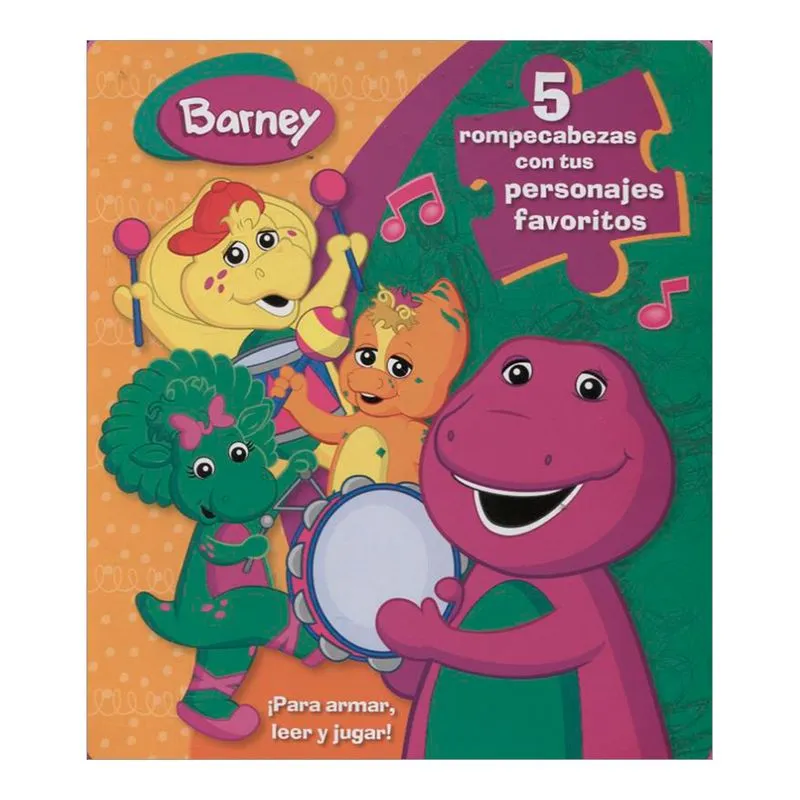 Barney. ¡Para armar, leer y Jugar!
