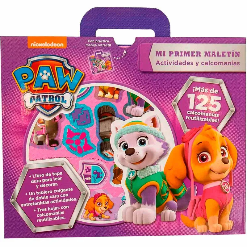 Paw Patrol: mi primer maletín de actividades y calcomanías