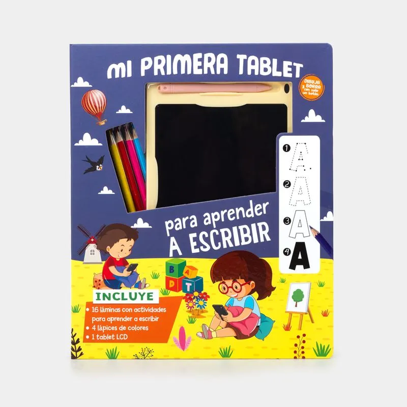 Mi primera tablet para aprender a escribir