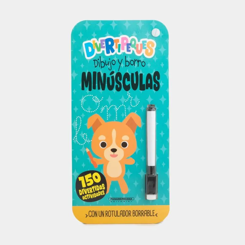 Divertipeques dibujo y borro - Minúsculas