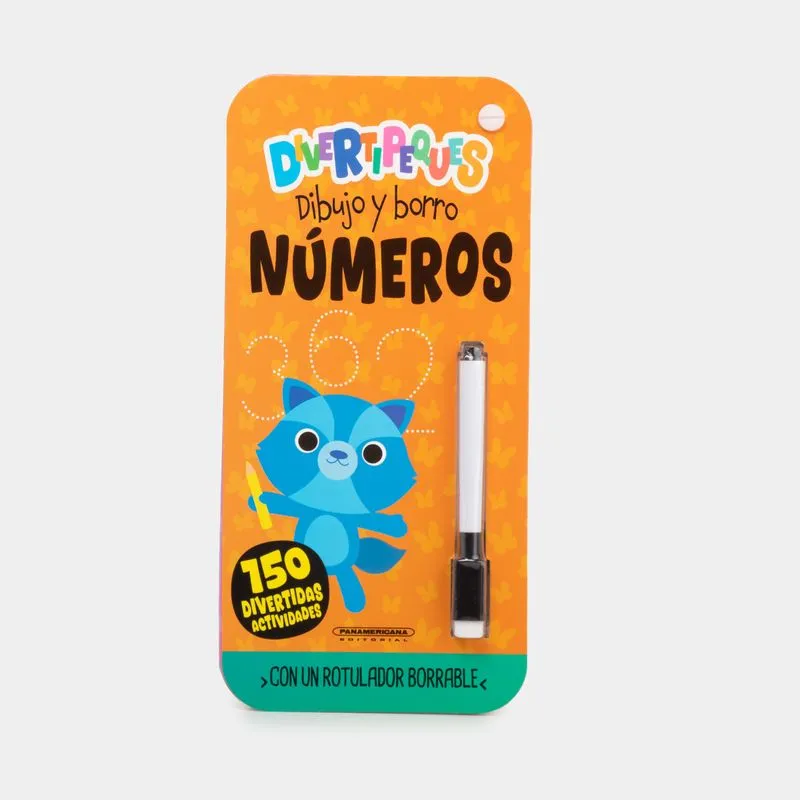Divertipeques dibujo y borro - números