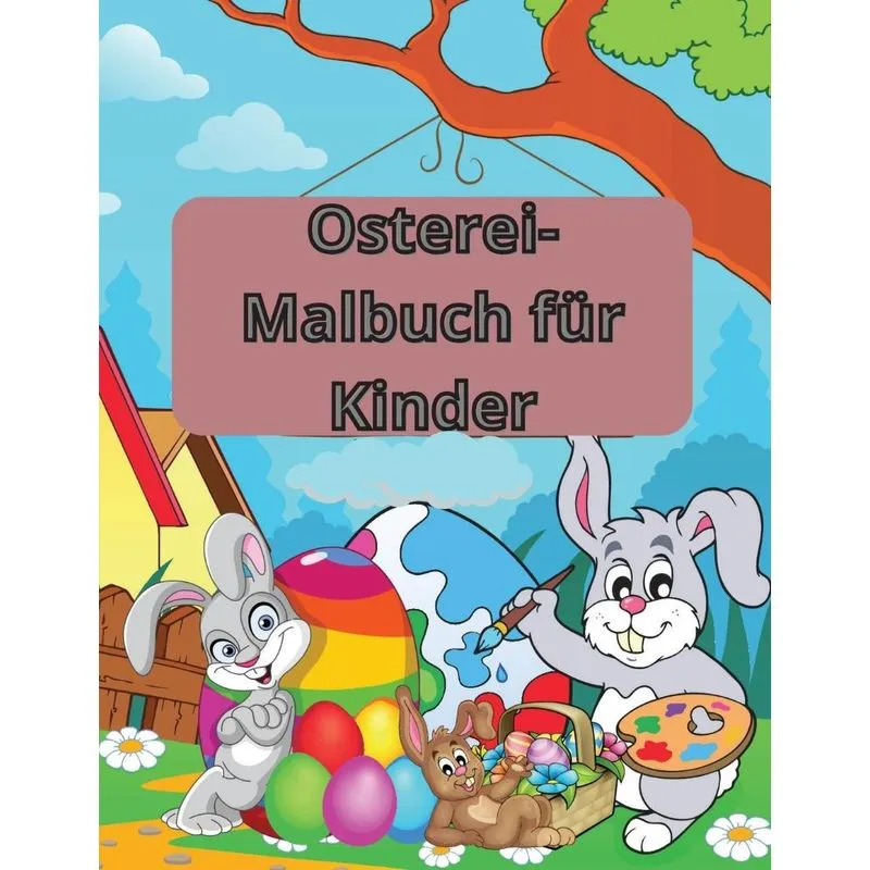 Osterei-Malbuch für Kinder