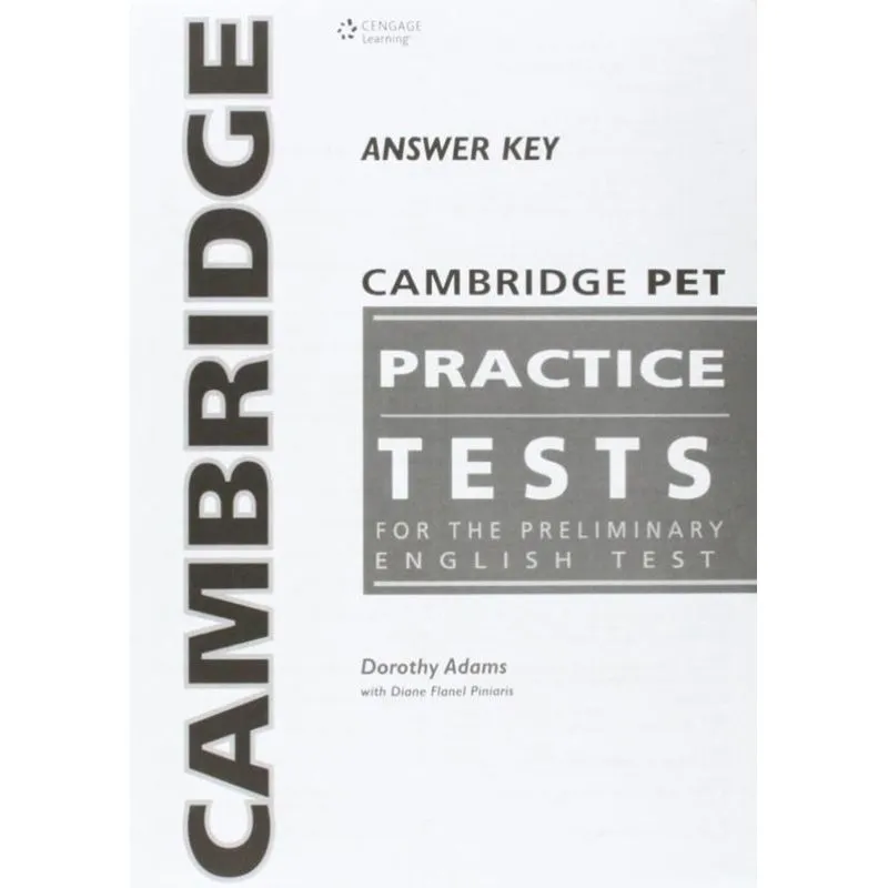 Camb Pet Prac Test Answer Key
