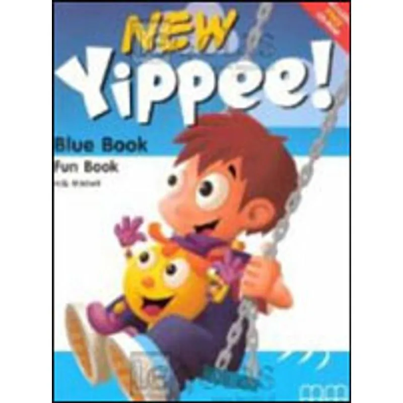 NEW YIPPEE! BLUE BOOK - FUNBOOK + CD