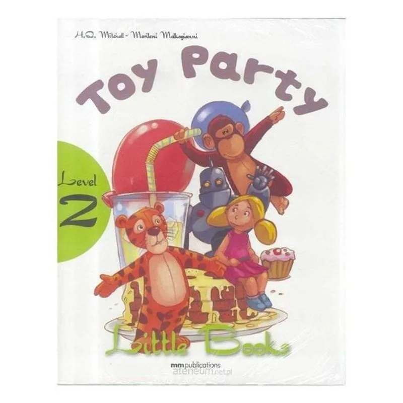 Toy Party - Little Books - Level 2 - Book With Audio cd And cd-rom