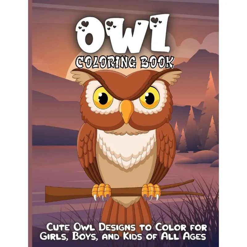 Owl Coloring Book