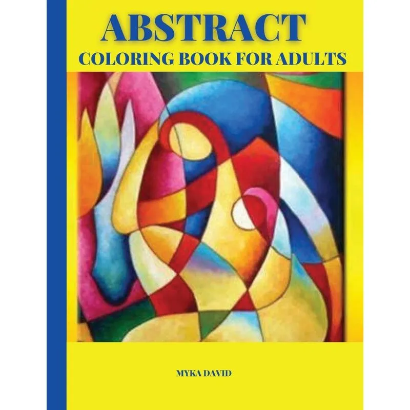 Abstract Coloring Book for Adults
