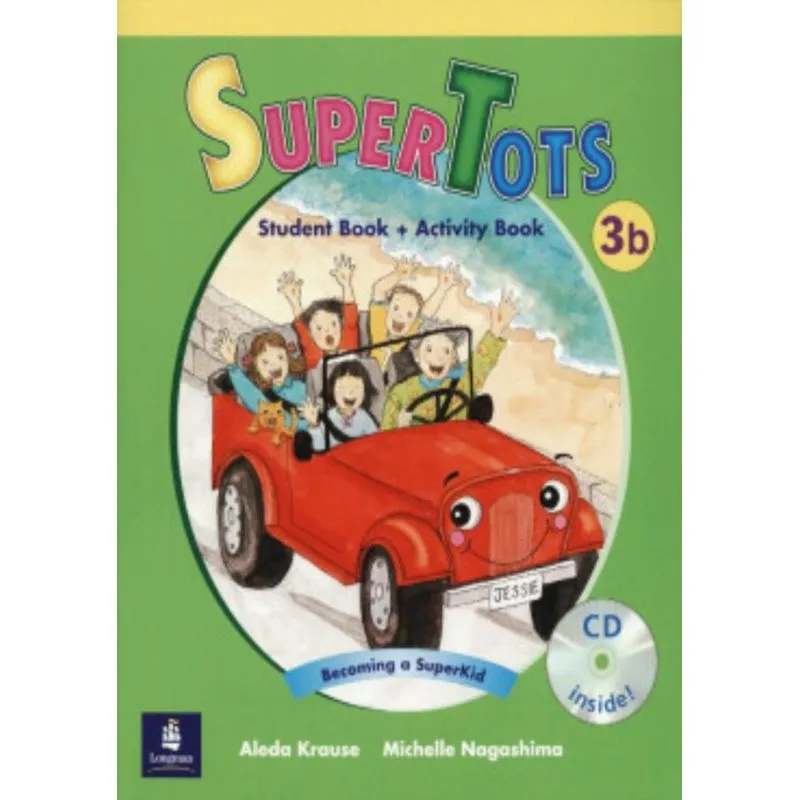 Supertots Student Book/Workbook 3B With Cd Inside