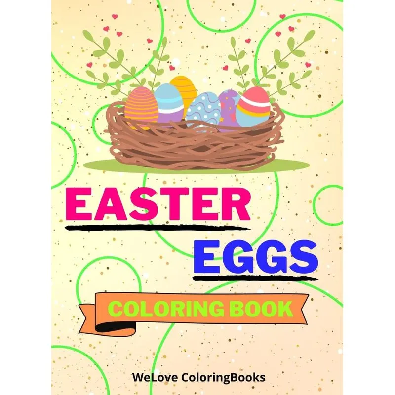 Easter Eggs Coloring Book