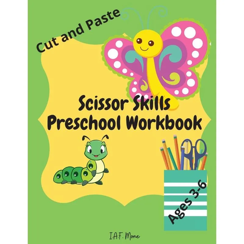Scissor Skills Preschool Workbook
