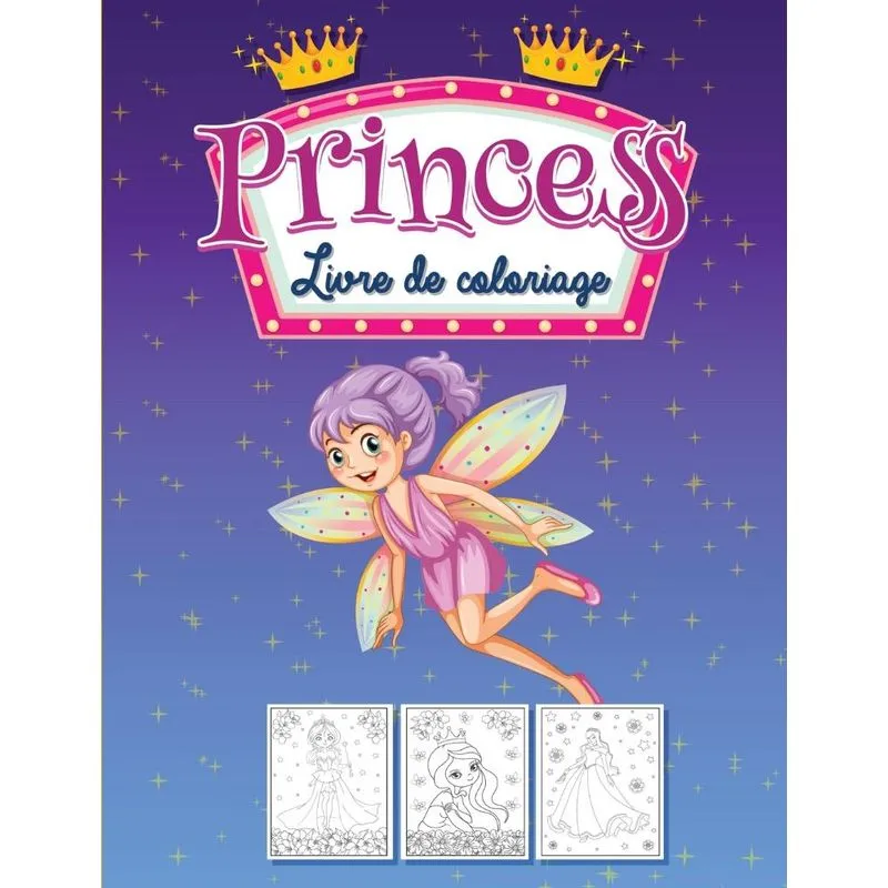 Livre de coloriage des princesses