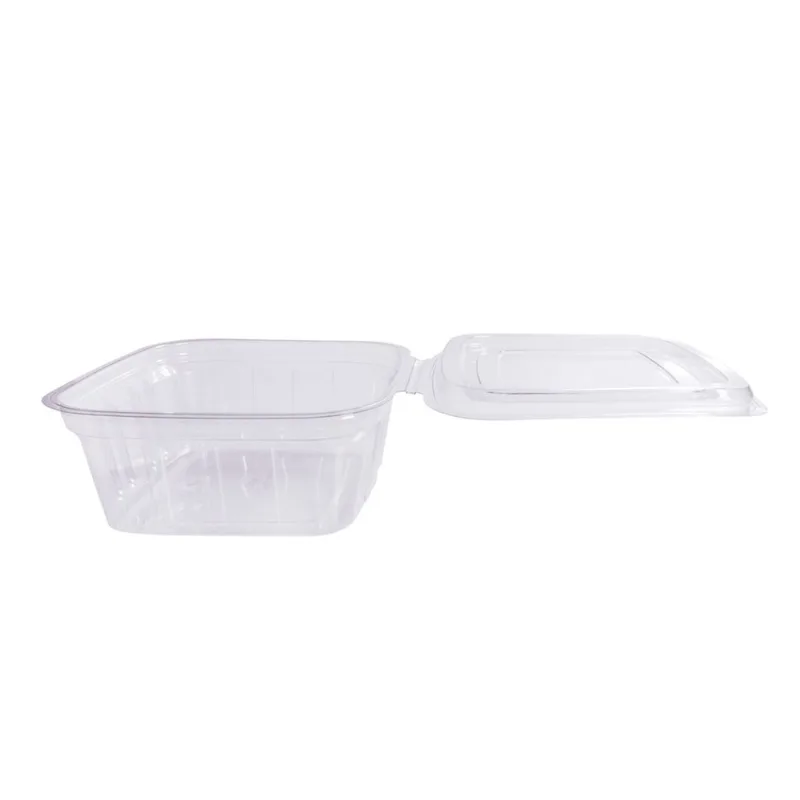 Embalagem Pote Retangular Articulado P90 500ml C/200 Prafesta