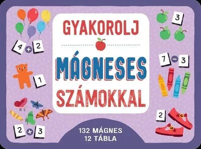 Lira set magnetic in limba maghiara 6 ani+ Gyakorolj mágneses számokkal