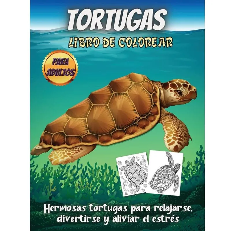 Tortugas Libro De Colorear