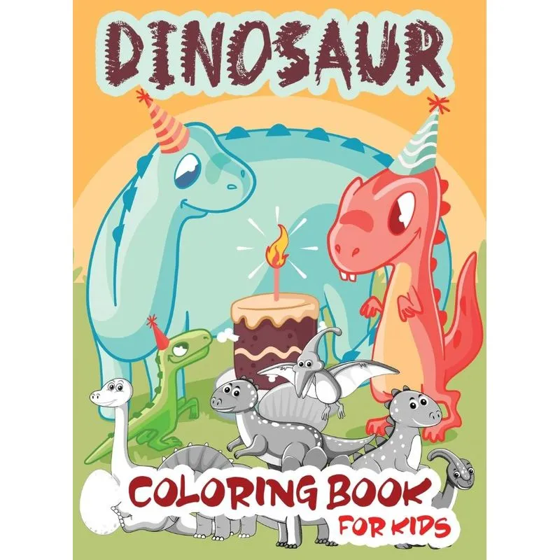 Dinosaur Coloring Book for Kids