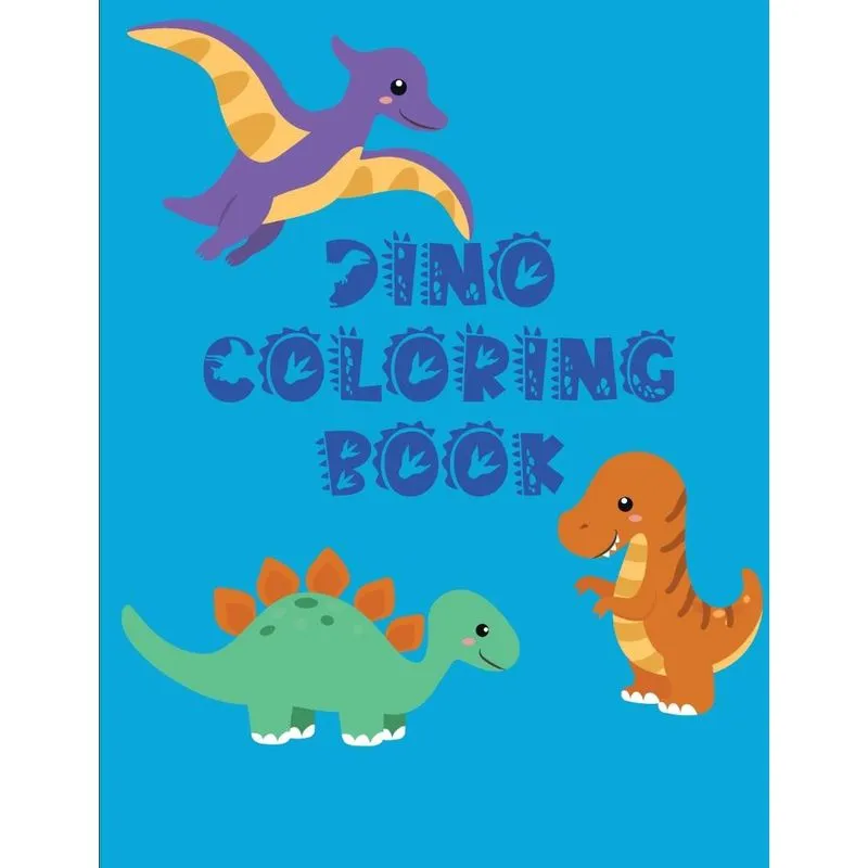 Dinosaur coloring book