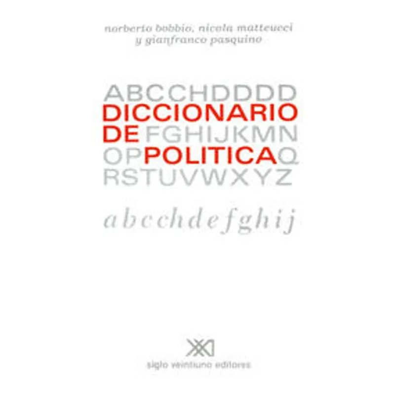 DICCIONARIO DE POLITICA. 2 VOLS.