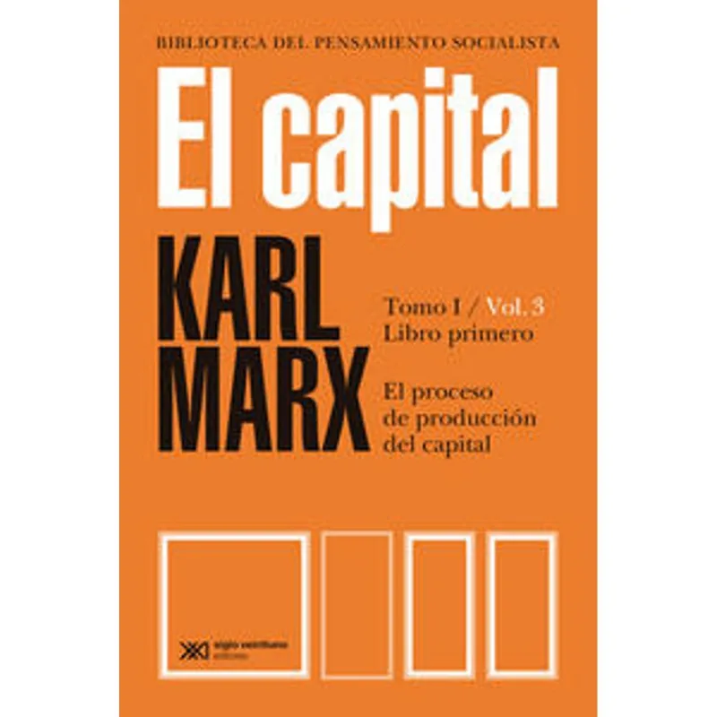 EL CAPITAL: CRITICA DE LA ECONOMIA POLITICA. T. 0I/VOL. 03: EL PROCESO DE PRODUCCION DEL CAPITAL
