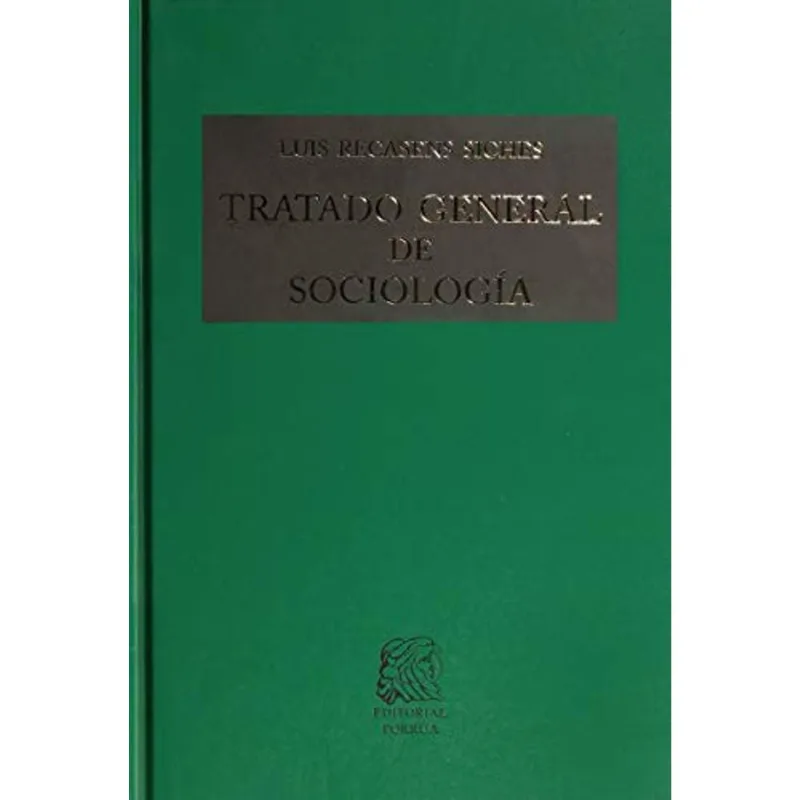 TRATADO GENERAL DE SOCIOLOGIA