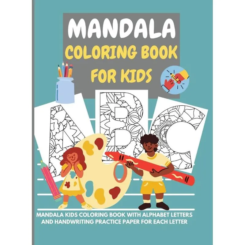 Mandala Coloring Book for Kids
