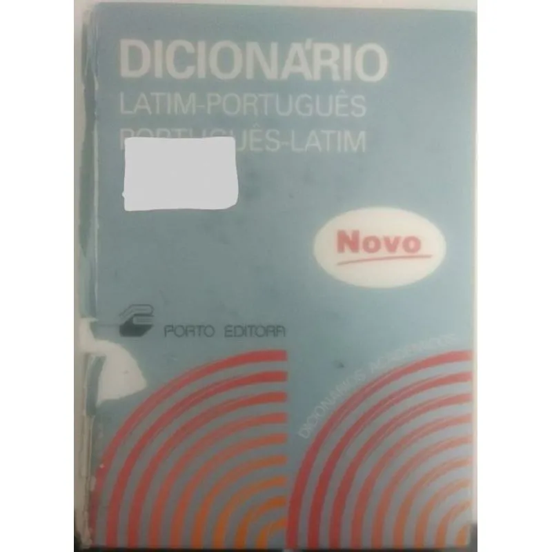 Usado - Dicionário De Latim-português Português-latim
