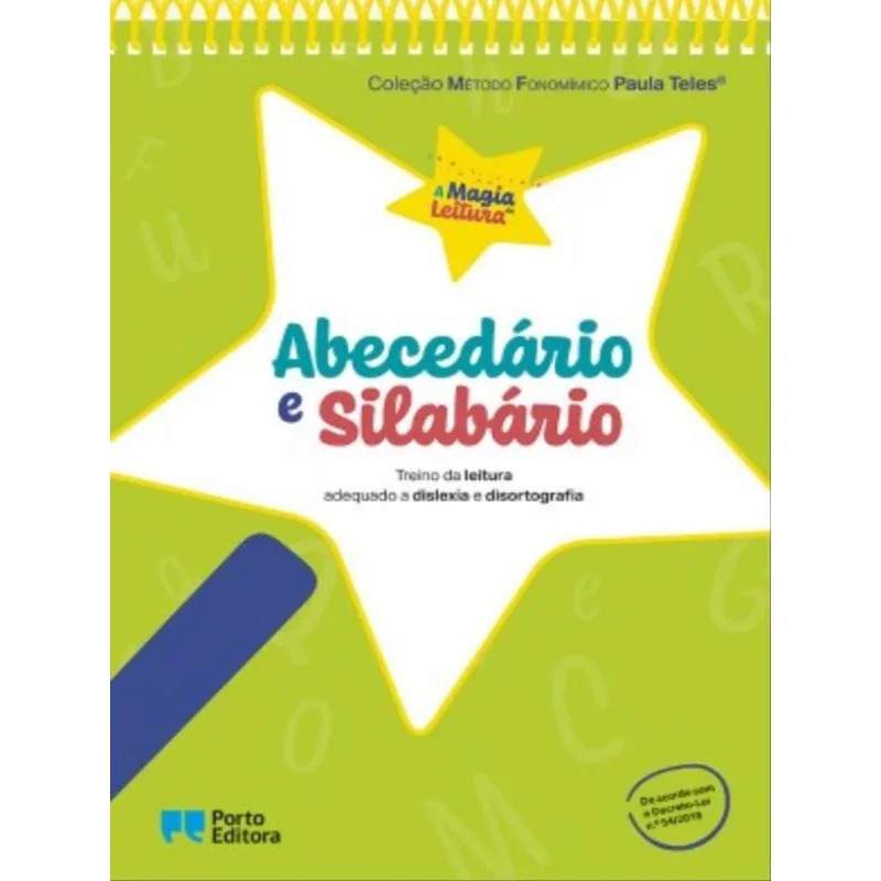 A MAGIA DA LEITURA - ABECEDÁRIO E SILABÁRIO