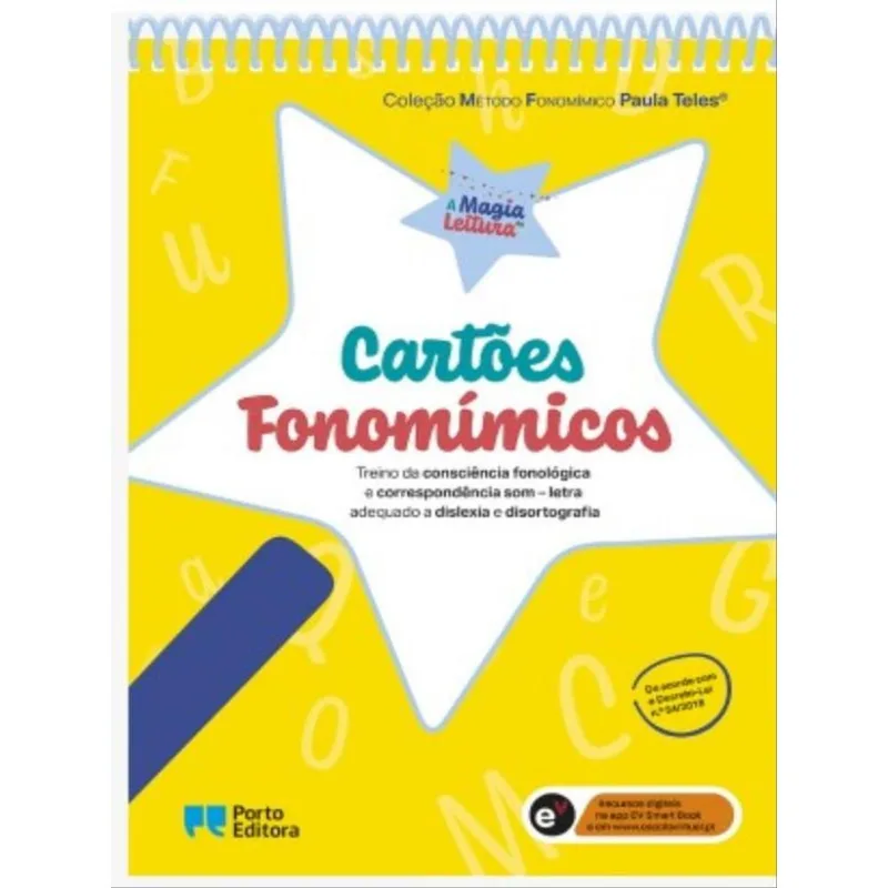 A MAGIA DA LEITURA - CARTÕES FONOMÍMICOS