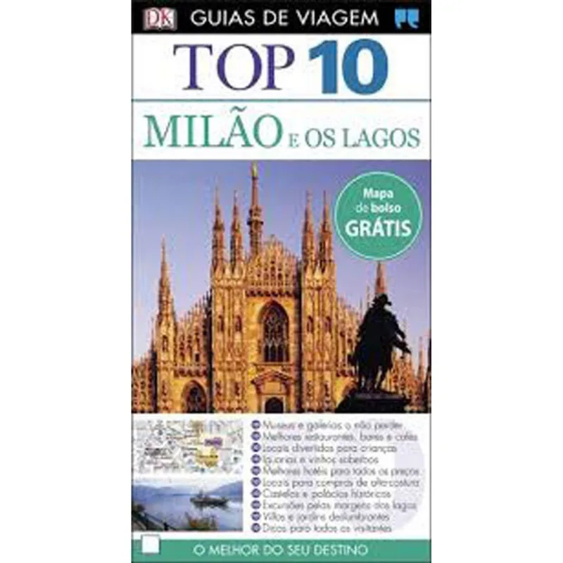 MILAO E OS LAGOS - TOP 10 - GUIAS DE VIAGEM PORTO EDITORA