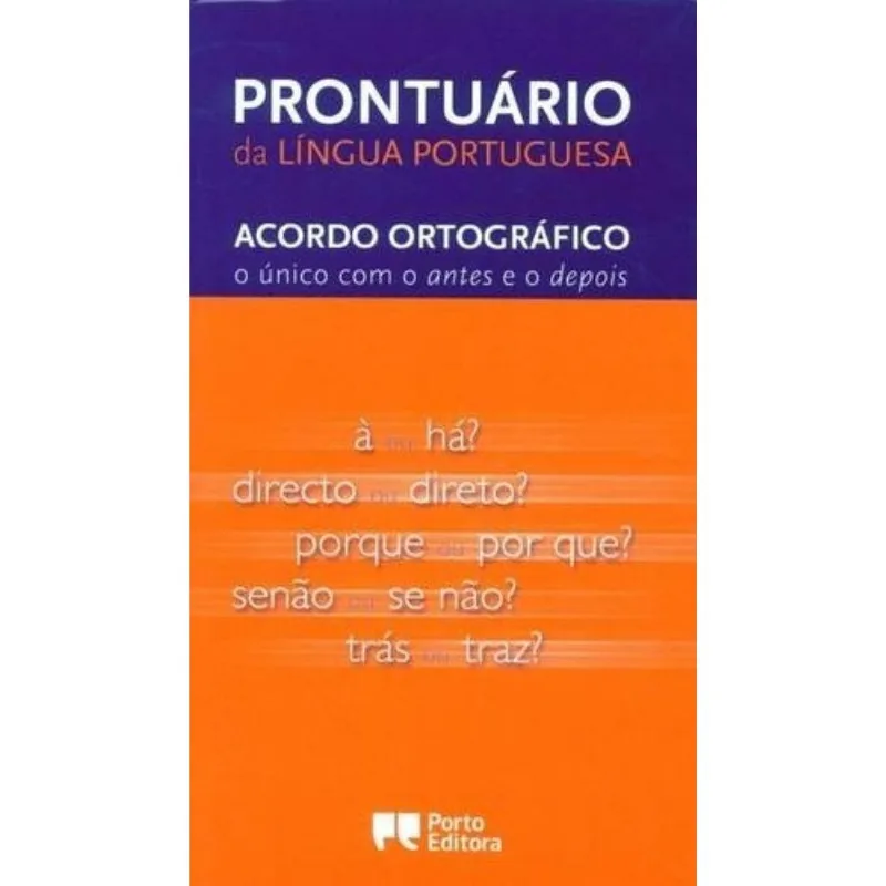 Prontuario Da Lingua Portuguesa - Acordo Ortografico