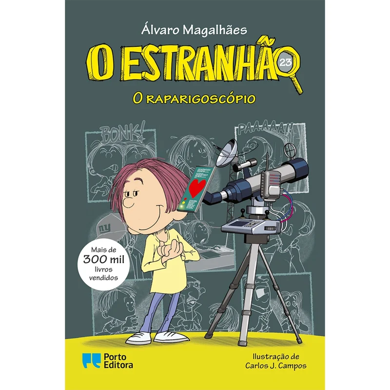 O Estranhão - O Raparigoscópio - 23 de Álvaro Magalhães