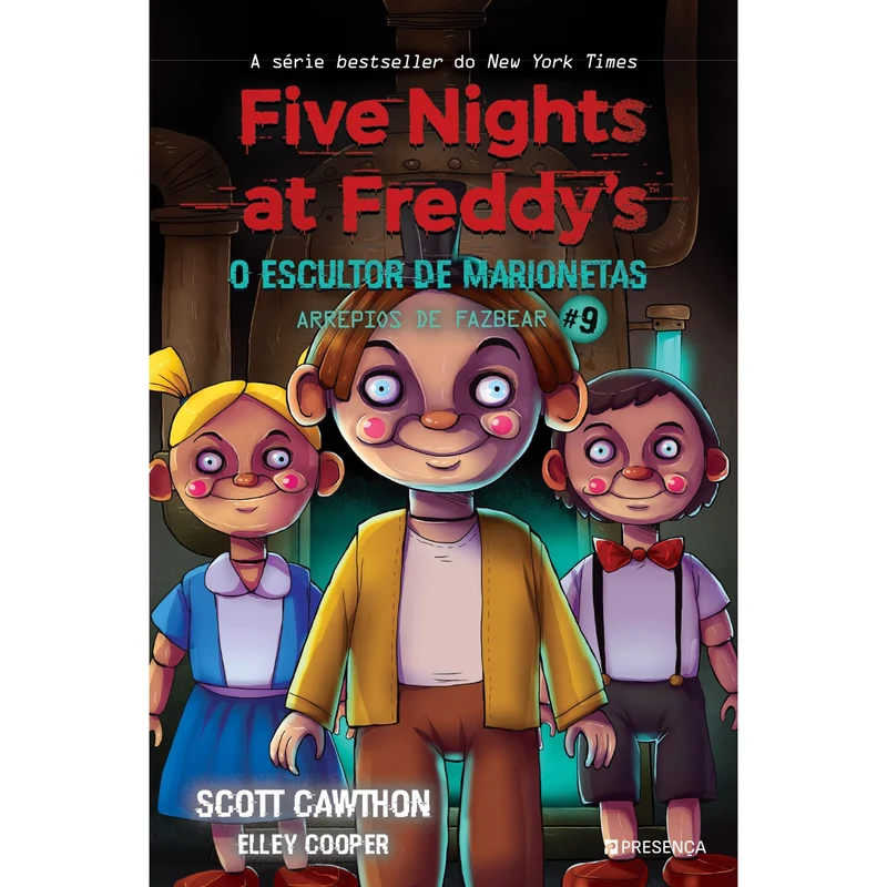 O Escultor De Marionetas: Fnaf Arrepios De Fazbear #9 de Scott Cawthon