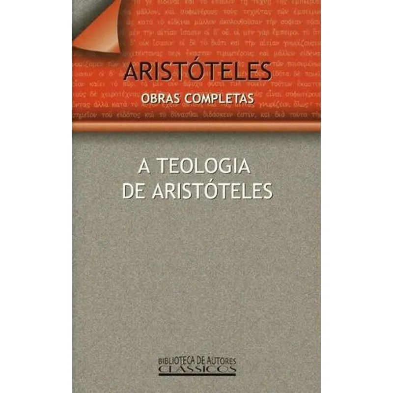 A Teologia de Aristoteles