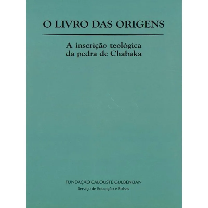 O LIVRO DAS ORIGENS