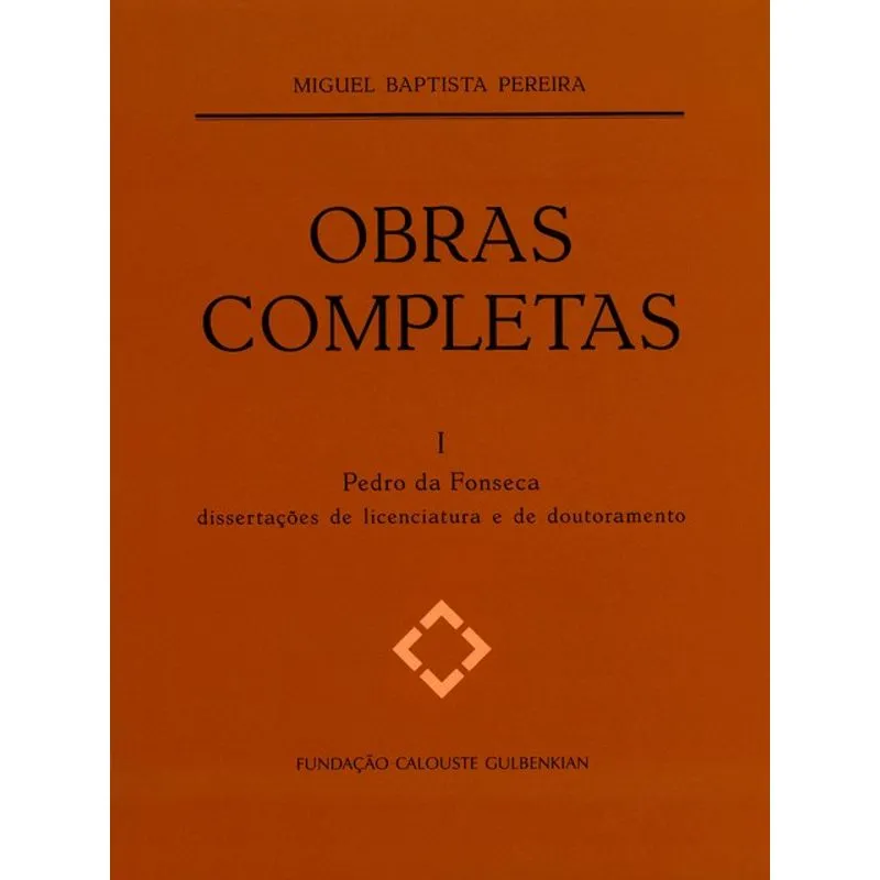OBRAS COMPLETAS I - VOL. 1
