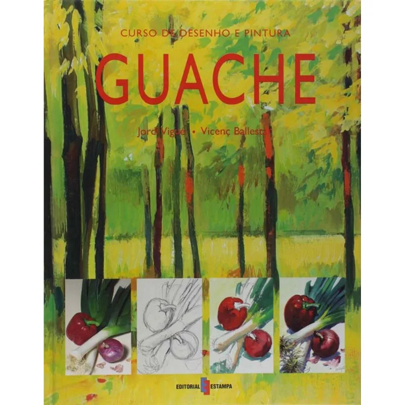 GUACHE - CURSO DESENHO E PINTURA