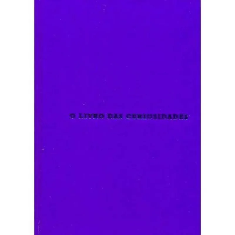 LIVRO DAS CURIOSIDADES, O