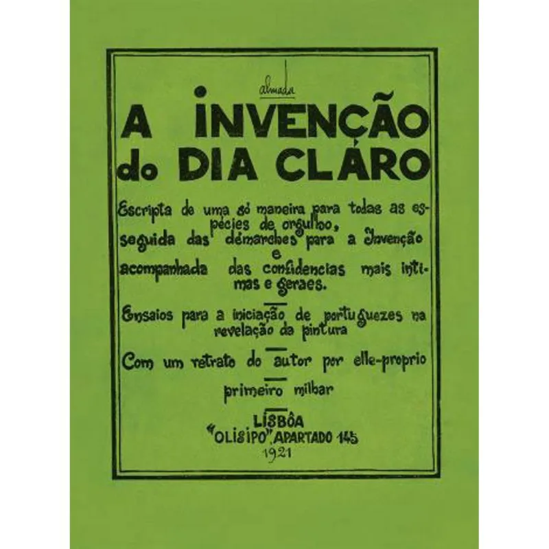 INVENÇAO DO DIA CLARO, A