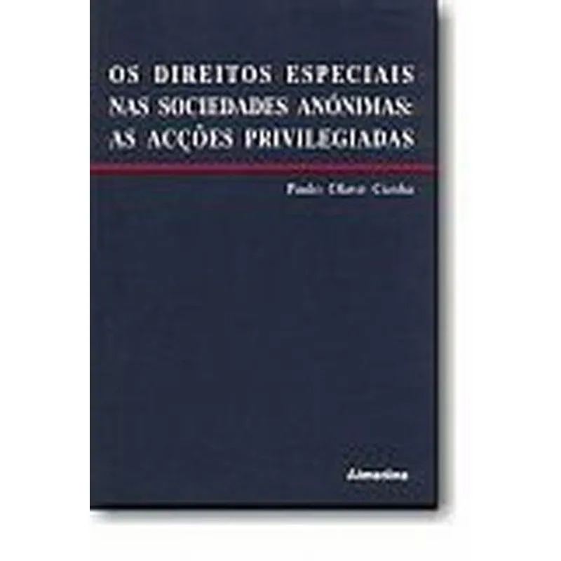 Direitos Especiais nas Sociedades Anonimas