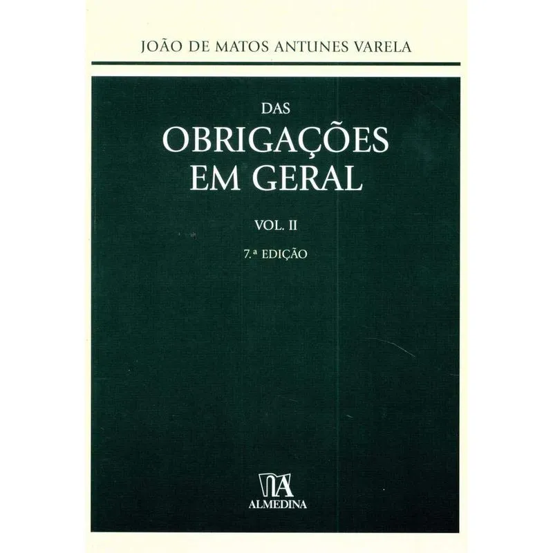 Das obrigações em geral